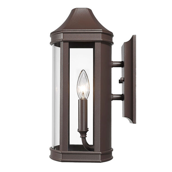 Cohen Textured Bronze Two-Light Outdoor Wall Sconce, image 4